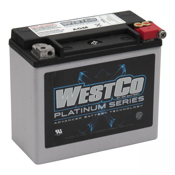 WestCo Accu / Battery 300CCA DYNA / SOFTAIL 97-15 / XL 97-03 / V-ROD 07-15
