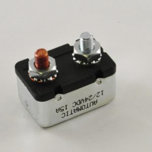 Zekering / Circuit breaker 15 Amp.